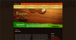 Desktop Screenshot of fagus.hr